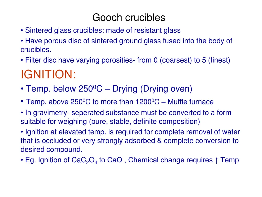 gooch crucibles