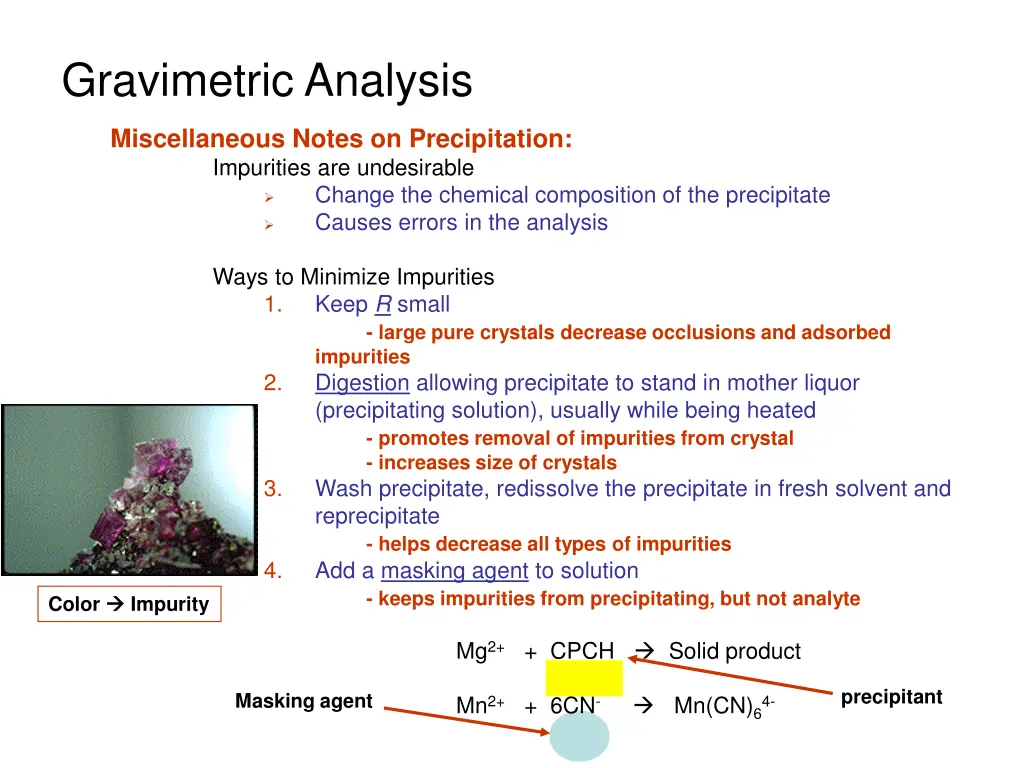 gravimetric analysis 12