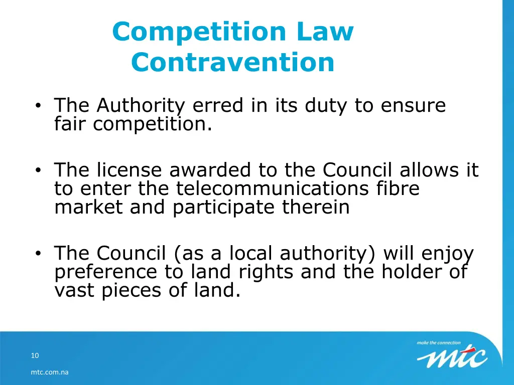 competition law contravention