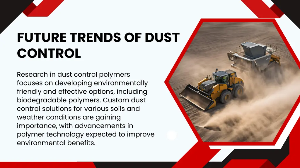 future trends of dust control