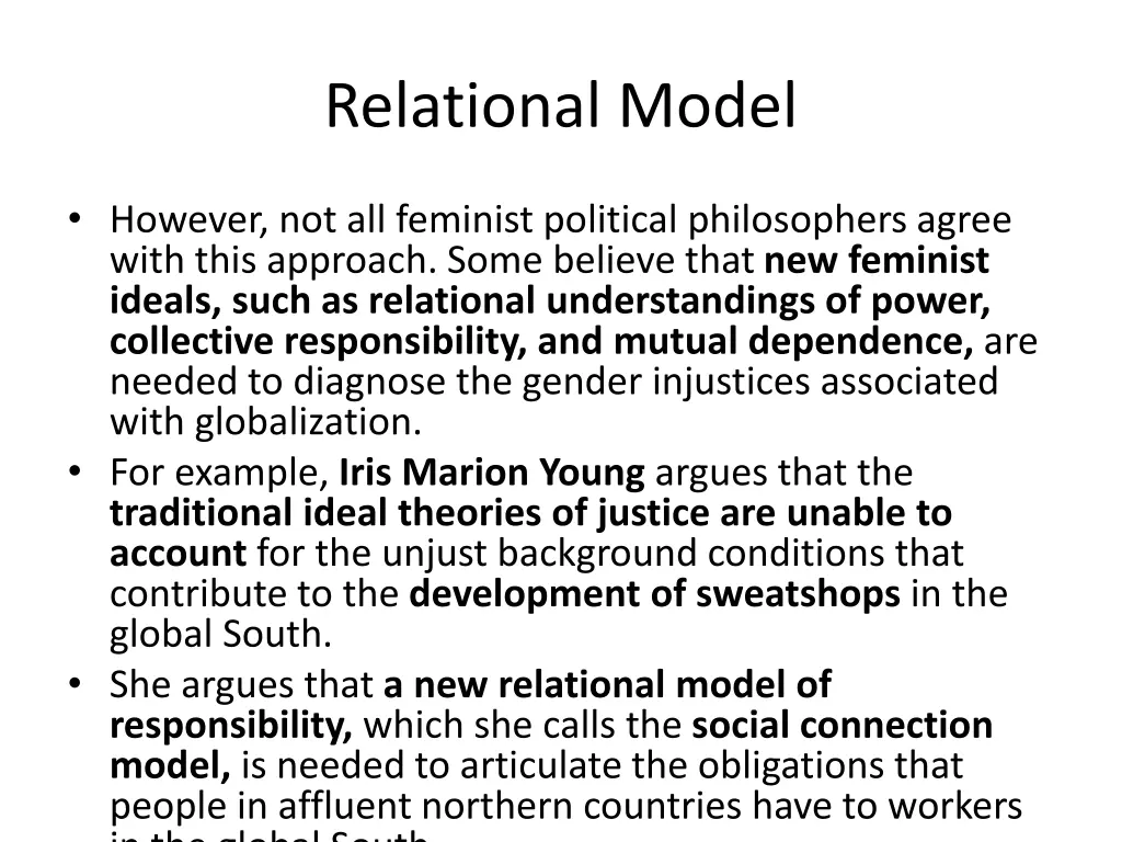 relational model