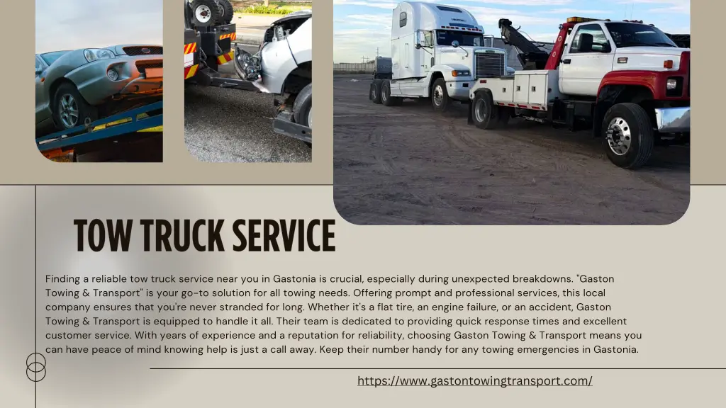 finding a reliable tow truck service near