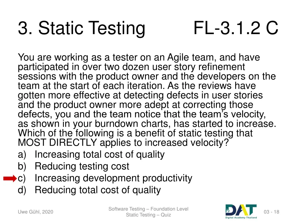 3 static testing 11