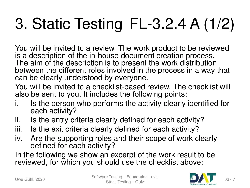 3 static testing fl 3 2 4 a 1 2