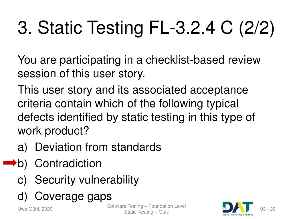 3 static testing fl 3 2 4 c 2 2