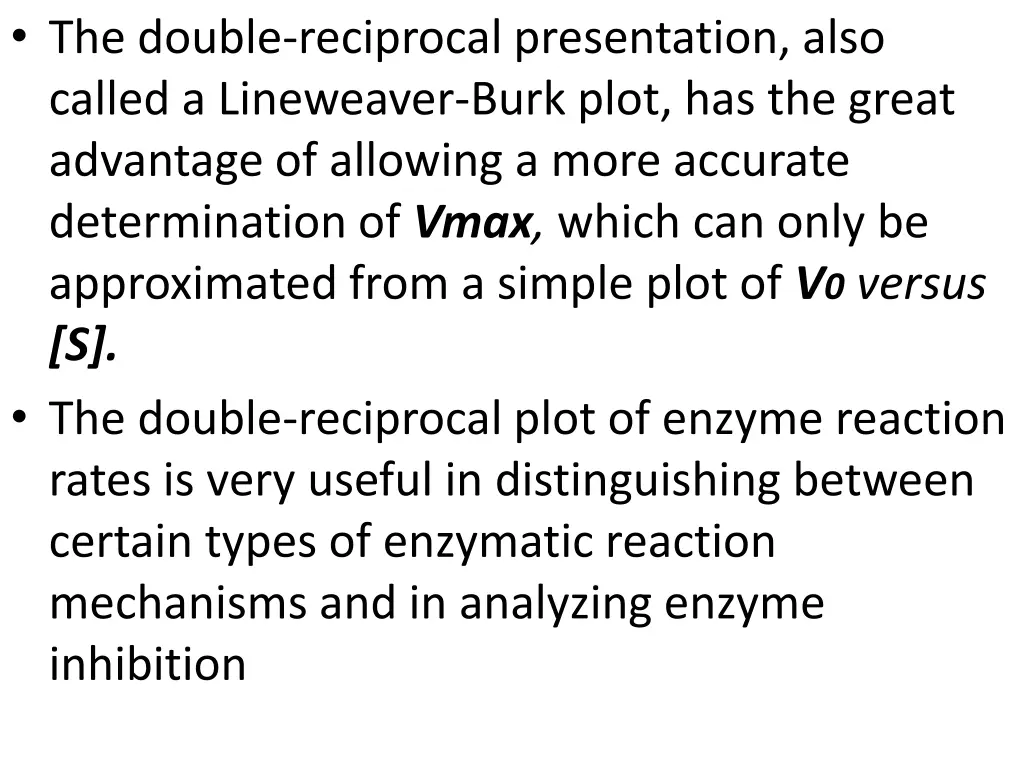 the double reciprocal presentation also called