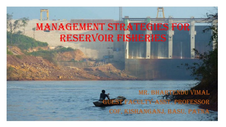 management strategies for reservoir fisheries