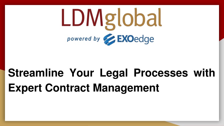 streamline your legal processes with expert