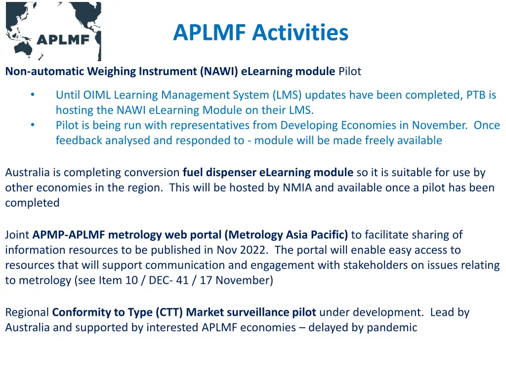 aplmf activities 1