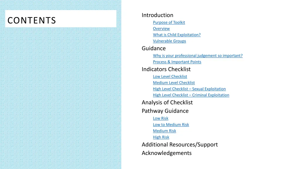 introduction purpose of toolkit overview what