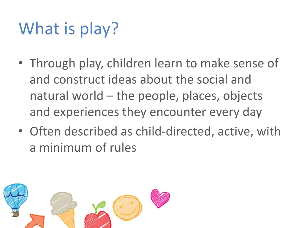 what is play