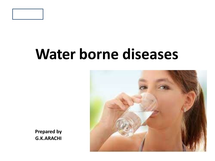 water borne diseases