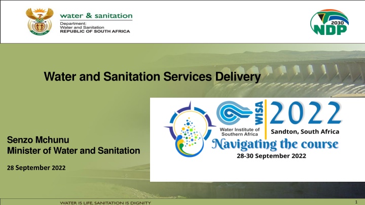 water and sanitation services delivery