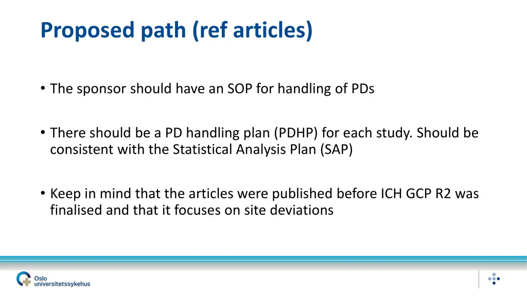 proposed path ref articles