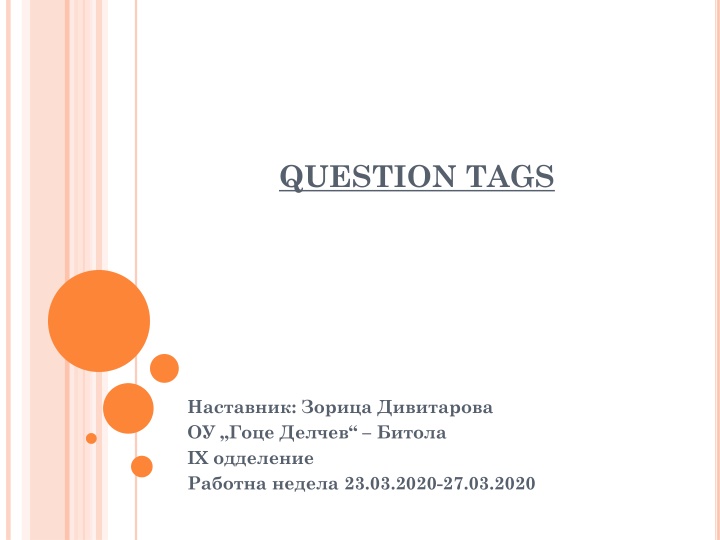 question tags