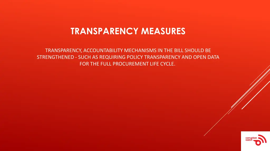 transparency measures