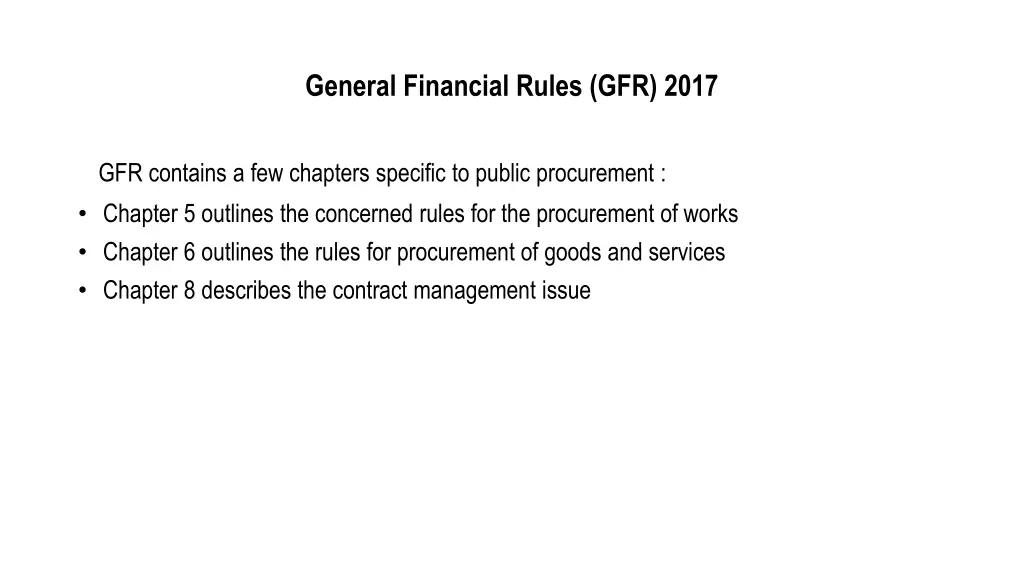 general financial rules gfr 2017