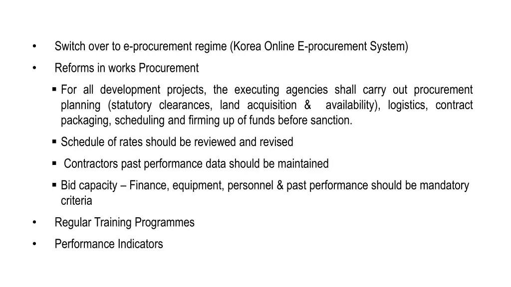 switch over to e procurement regime korea online