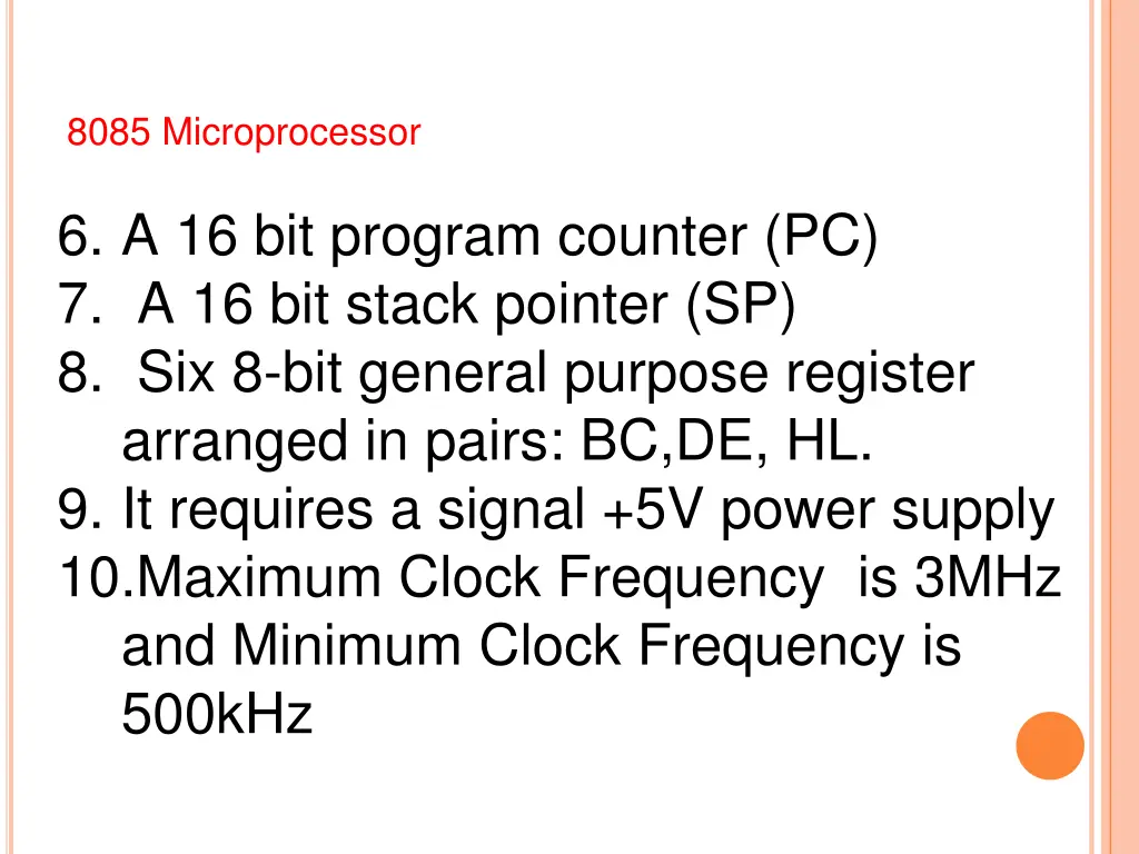 8085 microprocessor 1