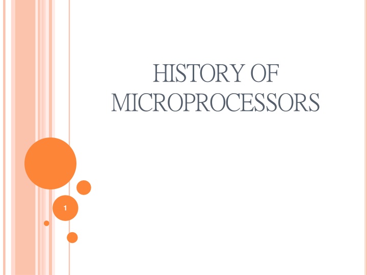 history of microprocessors