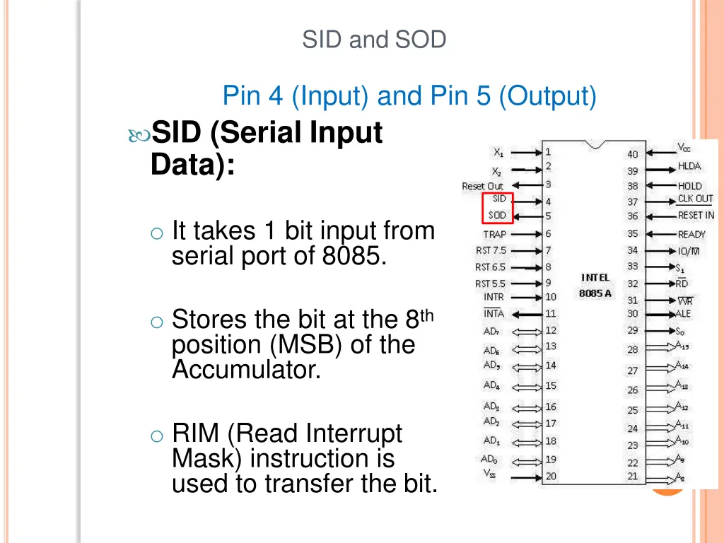 sid and sod