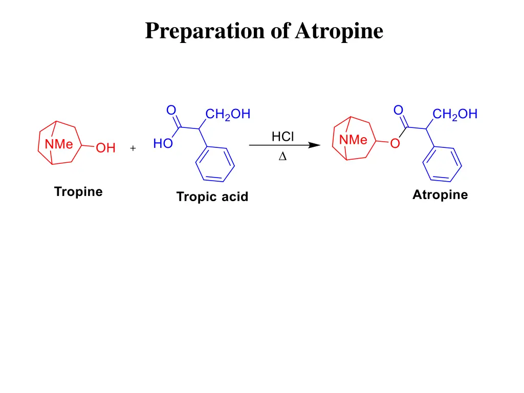 preparation of atropine