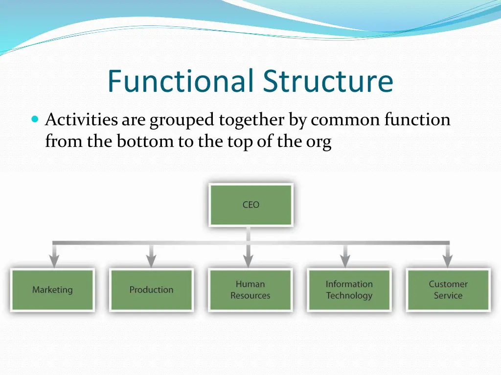 functional structure