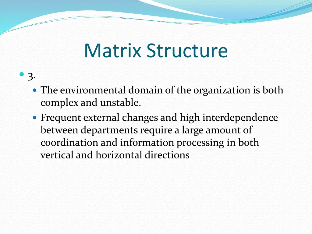 matrix structure 3