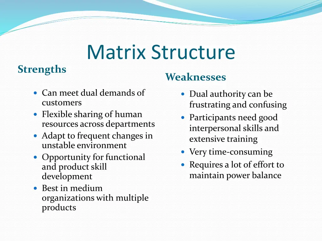 matrix structure 4