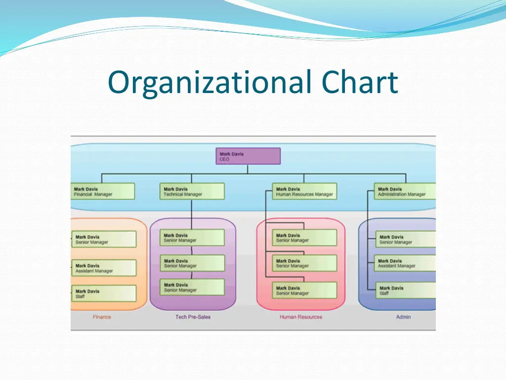 organizational chart