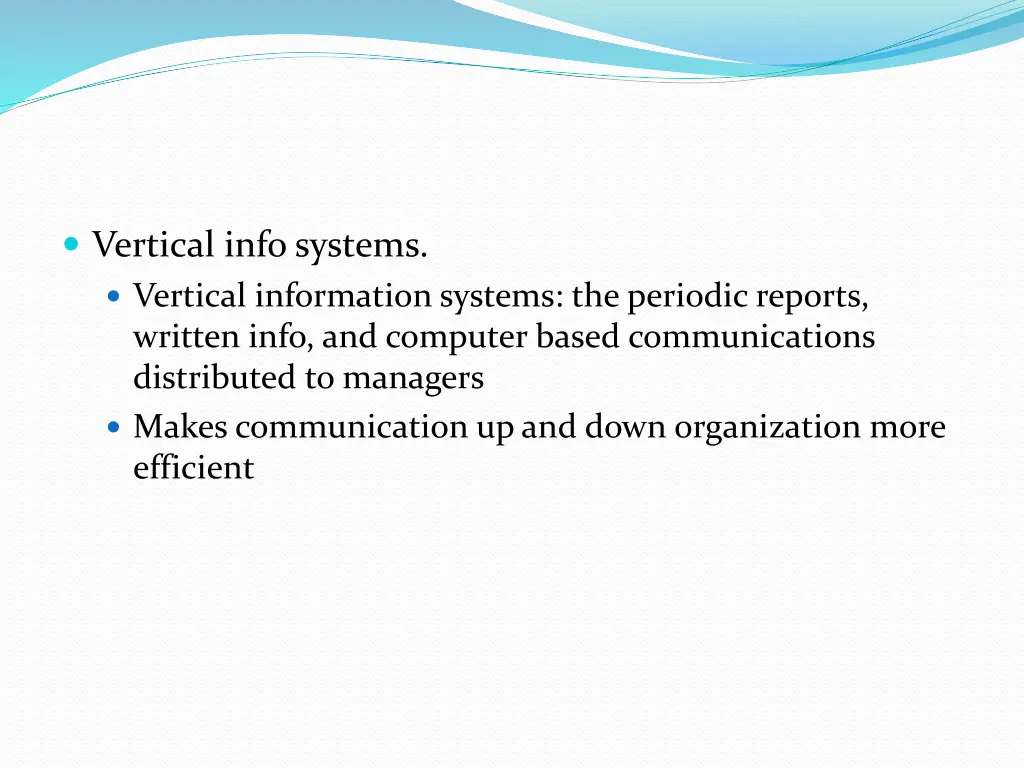 vertical info systems