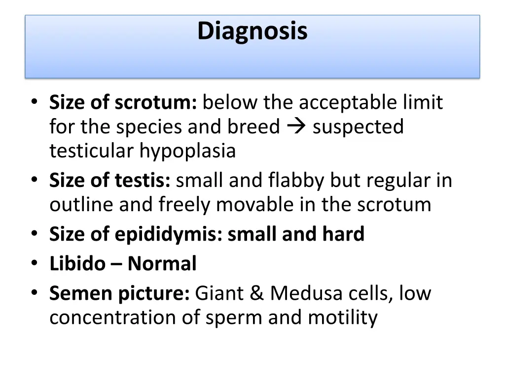 diagnosis