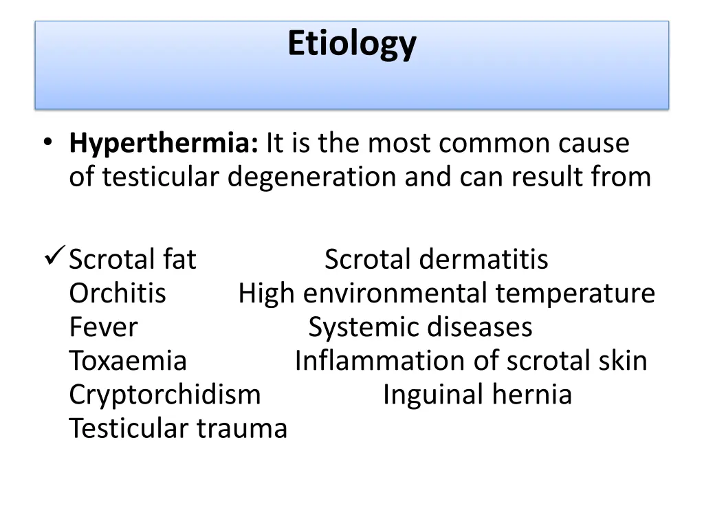 etiology 1