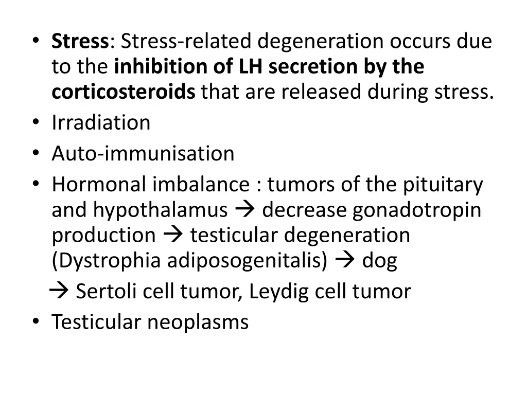 stress stress related degeneration occurs