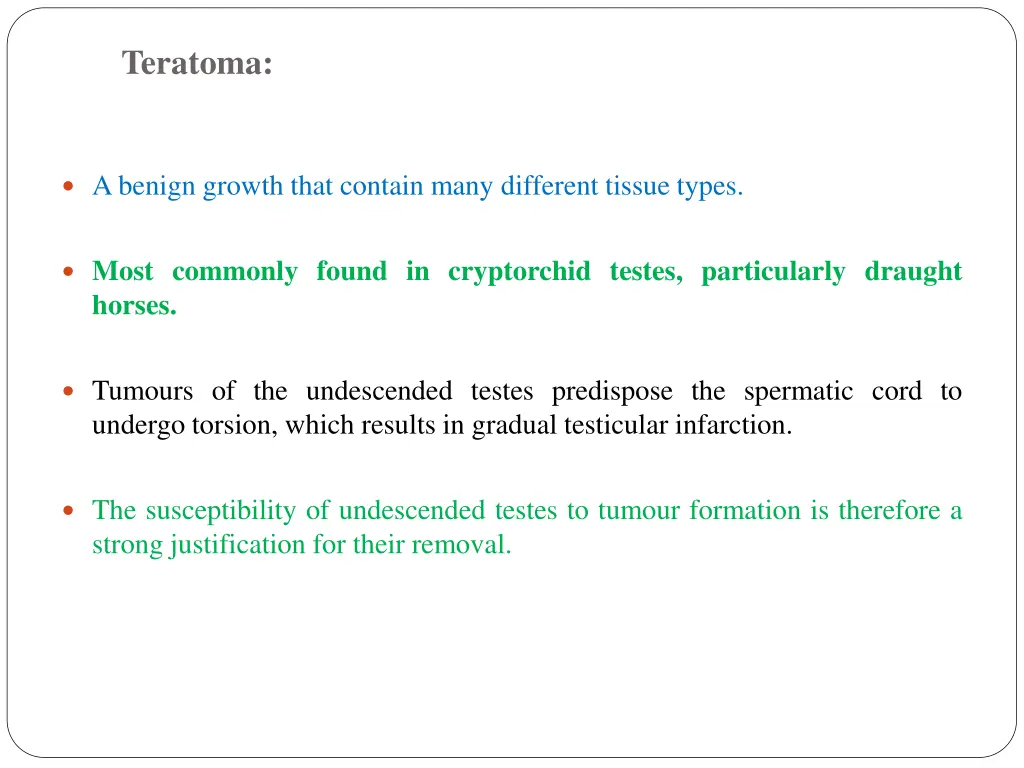 teratoma