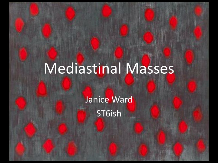 mediastinal masses