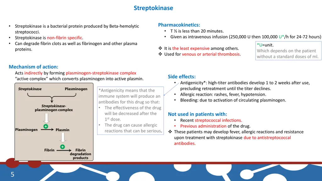 streptokinase