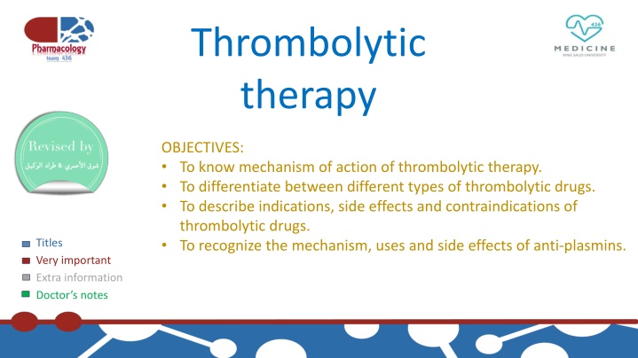 thrombolytic therapy