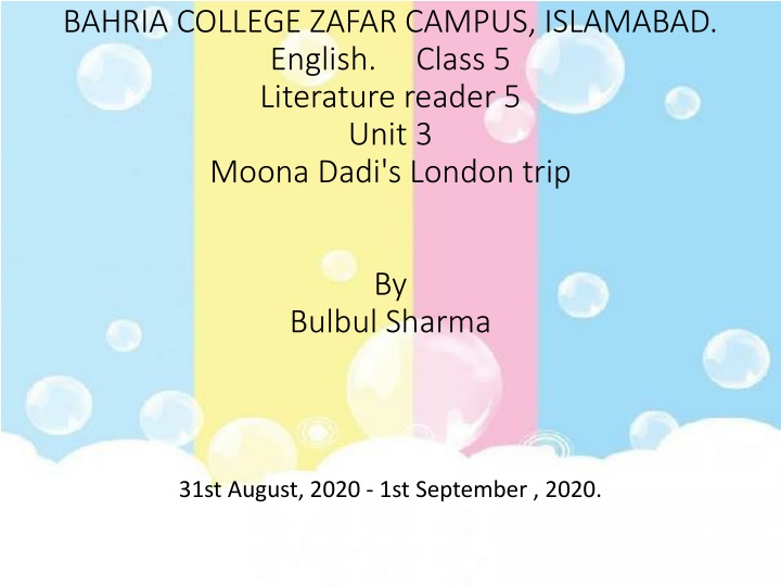 bahria college zafar campus islamabad english