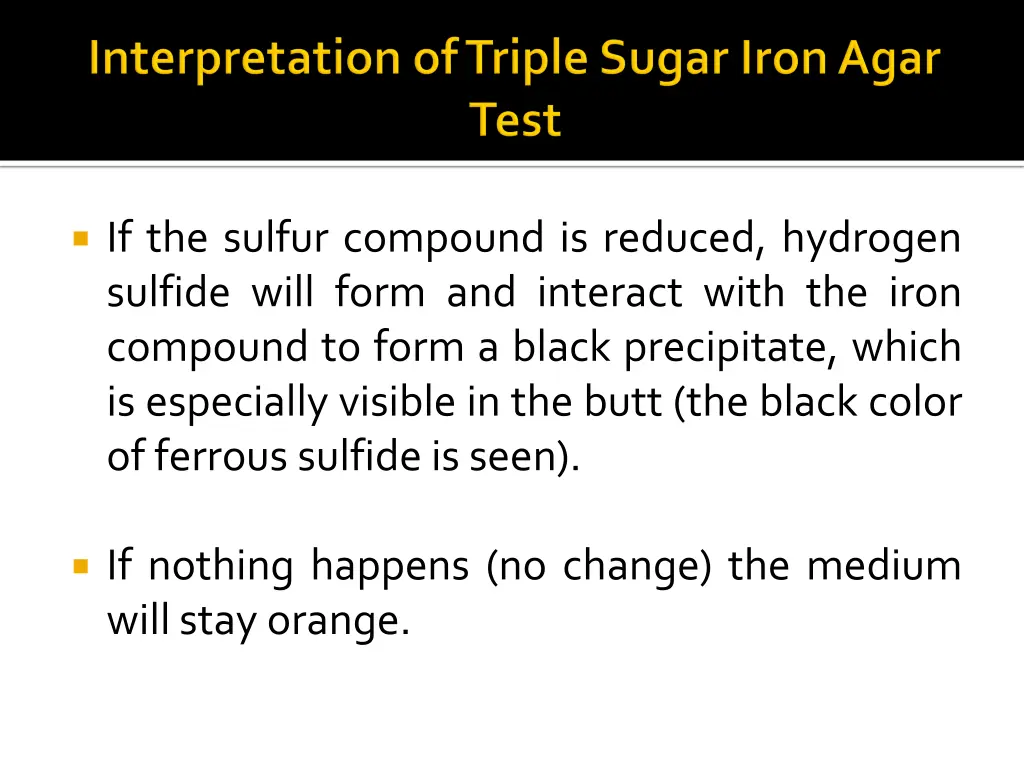 if the sulfur compound is reduced hydrogen