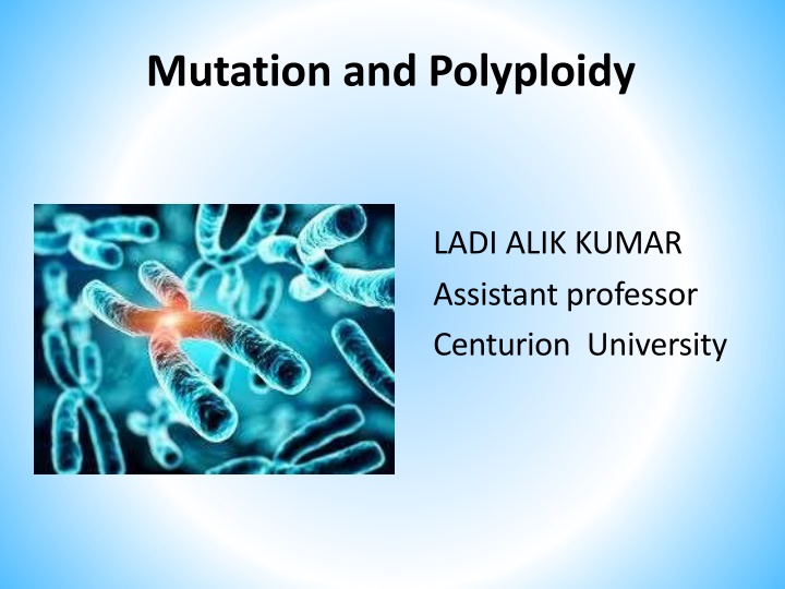 mutation and polyploidy