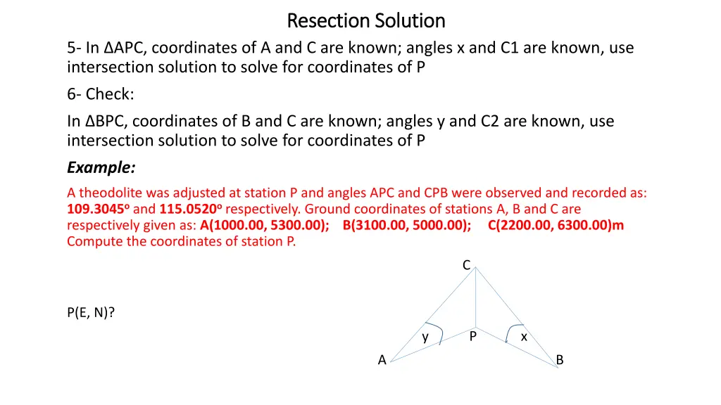 resection solution resection solution 4