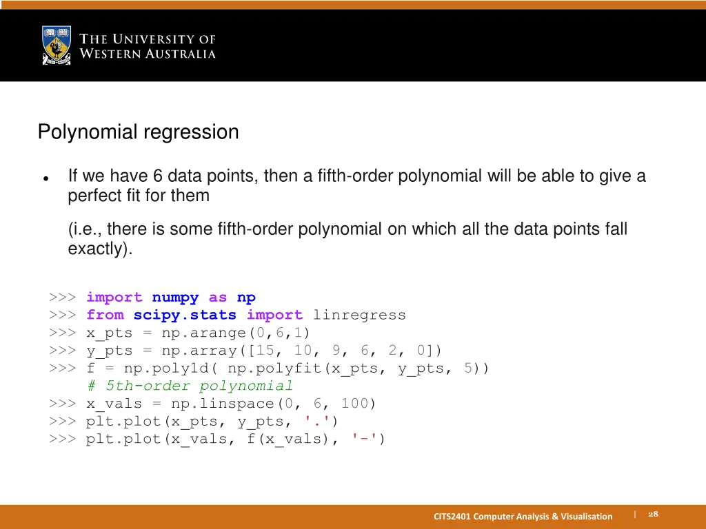 polynomial regression 1