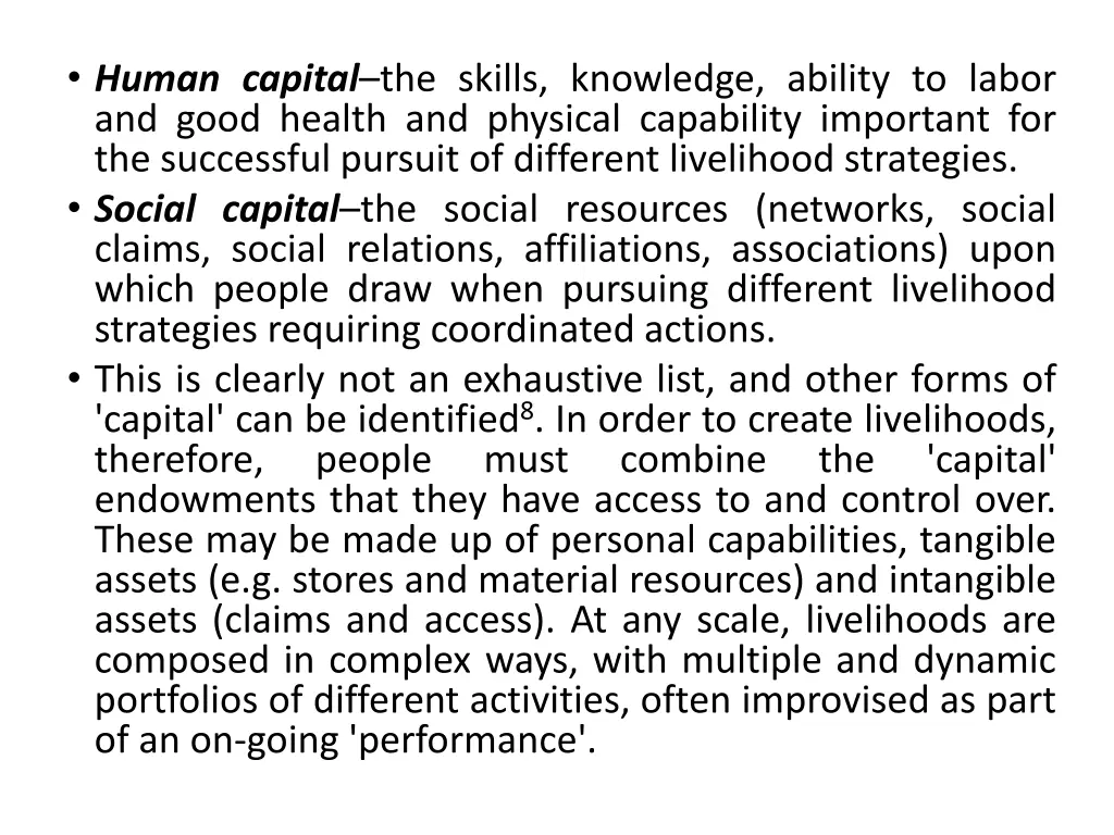 human capital the skills knowledge ability