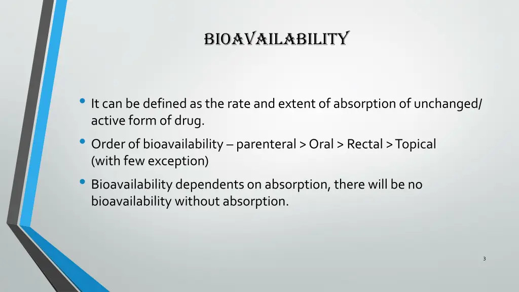 bioavailability