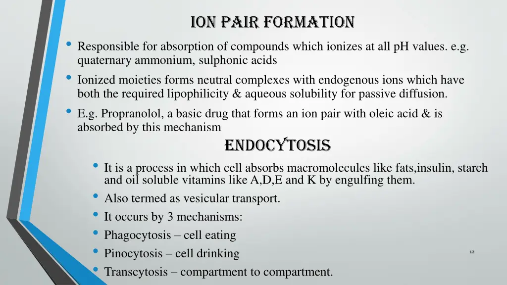 ion pair formation