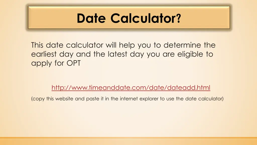 date calculator