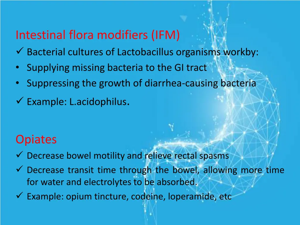 intestinal flora modifiers ifm bacterial cultures