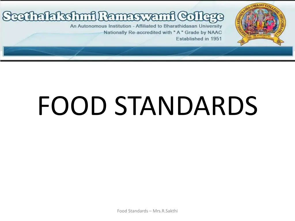 food standards