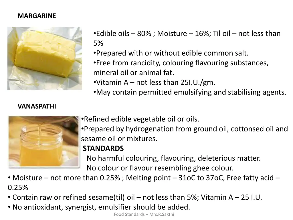 margarine